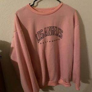 Pink extra large sweater.